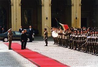 Visita di Stato del Presidente della Repubblica Orientale dell'Uruguay e della signora Sanguinetti