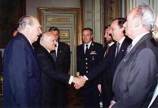 Visita di Stato del Presidente della Repubblica Orientale dell'Uruguay e della signora Sanguinetti