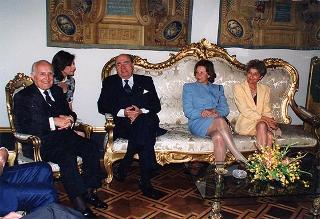 Visita di Stato del Presidente della Repubblica Orientale dell'Uruguay e della signora Sanguinetti