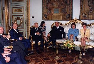 Visita di Stato del Presidente della Repubblica Orientale dell'Uruguay e della signora Sanguinetti