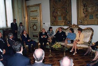 Visita di Stato del Presidente della Repubblica Orientale dell'Uruguay e della signora Sanguinetti