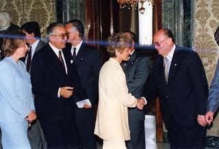 Visita di Stato del Presidente della Repubblica Orientale dell'Uruguay e della signora Sanguinetti