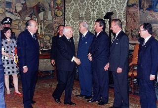 Visita di Stato del Presidente della Repubblica Orientale dell'Uruguay e della signora Sanguinetti