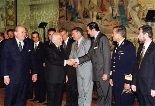 Visita di Stato del Presidente della Repubblica Orientale dell'Uruguay e della signora Sanguinetti