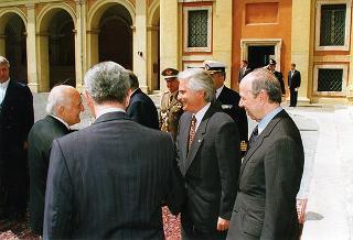 Visita di Stato del Presidente della Repubblica Orientale dell'Uruguay e della signora Sanguinetti