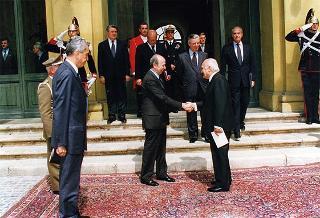 Visita di Stato del Presidente della Repubblica Orientale dell'Uruguay e della signora Sanguinetti