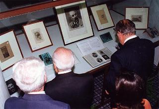 Roma, Istituto italo-latino americano: intervento del Presidente della Repubblica, con il Presidente dell'Uruguay, all'inaugurazione della Mostra "Giovanni Fattori e l'Uruguay"