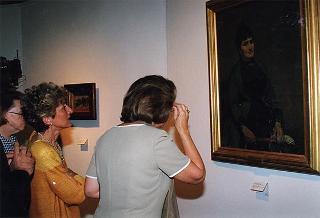 Roma, Istituto italo-latino americano: intervento del Presidente della Repubblica, con il Presidente dell'Uruguay, all'inaugurazione della Mostra "Giovanni Fattori e l'Uruguay"