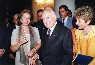 Roma, Istituto italo-latino americano: intervento del Presidente della Repubblica, con il Presidente dell'Uruguay, all'inaugurazione della Mostra "Giovanni Fattori e l'Uruguay"