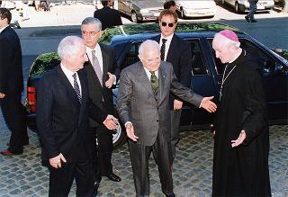 Roma, Basilica di S. Paolo fuori le Mura: intervento del Presidente della Repubblica alla cerimonia di presentazione della Bibbia di Carlo il Calvo