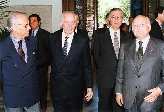 Roma, Basilica di S. Paolo fuori le Mura: intervento del Presidente della Repubblica alla cerimonia di presentazione della Bibbia di Carlo il Calvo