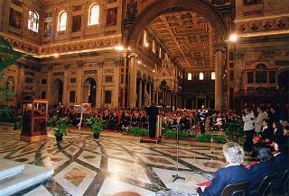 Roma, Basilica di S. Paolo fuori le Mura: intervento del Presidente della Repubblica alla cerimonia di presentazione della Bibbia di Carlo il Calvo