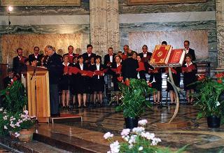 Roma, Basilica di S. Paolo fuori le Mura: intervento del Presidente della Repubblica alla cerimonia di presentazione della Bibbia di Carlo il Calvo