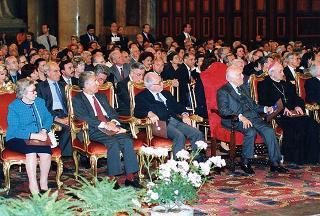 Roma, Basilica di S. Paolo fuori le Mura: intervento del Presidente della Repubblica alla cerimonia di presentazione della Bibbia di Carlo il Calvo