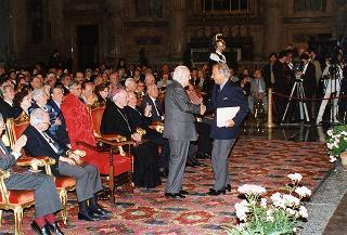 Roma, Basilica di S. Paolo fuori le Mura: intervento del Presidente della Repubblica alla cerimonia di presentazione della Bibbia di Carlo il Calvo