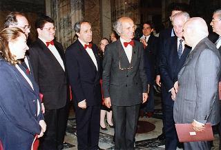 Roma, Basilica di S. Paolo fuori le Mura: intervento del Presidente della Repubblica alla cerimonia di presentazione della Bibbia di Carlo il Calvo