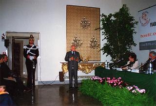 Sestri Levante: intervento del Presidente della Repubblica ad una delle manifestazioni del Premio &quot;Hans Christian Andersen&quot; 1996