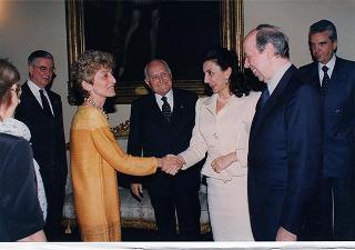 Ricevimento offerto dal Presidente della Repubblica alla rappresentanze diplomatiche estere per il 50° anniversario della Fondazione della Repubblica - Palazzo del Quirinale - Salone dei Corazzieri