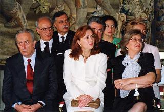 Ricevimento offerto dal Presidente della Repubblica alla rappresentanze diplomatiche estere per il 50° anniversario della Fondazione della Repubblica - Palazzo del Quirinale - Salone dei Corazzieri
