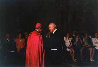 Ricevimento offerto dal Presidente della Repubblica alla rappresentanze diplomatiche estere per il 50° anniversario della Fondazione della Repubblica - Palazzo del Quirinale - Salone dei Corazzieri