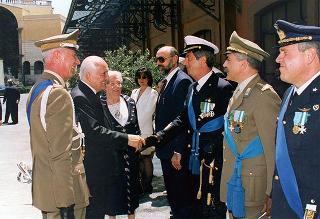 Inaugurazione dell'Archivio Storico del Quirinale, in occasione del 50° anniversario della Fondazione della Repubblica