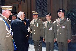 Inaugurazione dell'Archivio Storico del Quirinale, in occasione del 50° anniversario della Fondazione della Repubblica