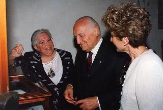 Inaugurazione dell'Archivio Storico del Quirinale, in occasione del 50° anniversario della Fondazione della Repubblica