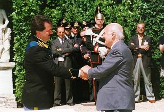 Apertura al pubblico dei giardini del Quirinale, in occasione del 50° anniversario della Fondazione della Repubblica