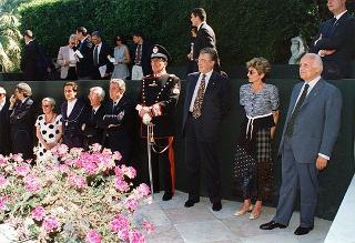 Apertura al pubblico dei giardini del Quirinale, in occasione del 50° anniversario della Fondazione della Repubblica
