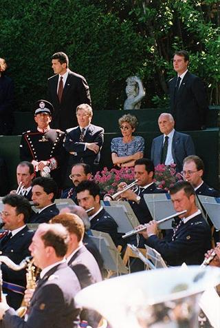 Apertura al pubblico dei giardini del Quirinale, in occasione del 50° anniversario della Fondazione della Repubblica