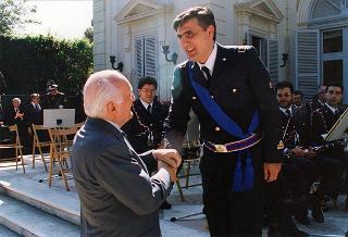 Apertura al pubblico dei giardini del Quirinale, in occasione del 50° anniversario della Fondazione della Repubblica