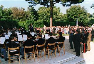 Apertura al pubblico dei giardini del Quirinale, in occasione del 50° anniversario della Fondazione della Repubblica