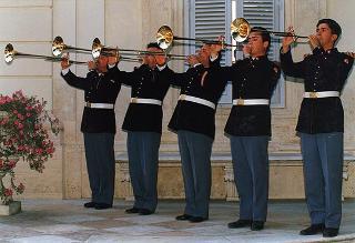 Apertura al pubblico dei giardini del Quirinale, in occasione del 50° anniversario della Fondazione della Repubblica