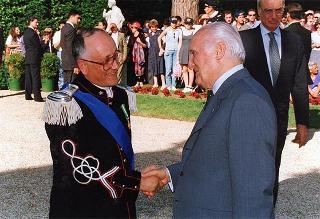 Apertura al pubblico dei giardini del Quirinale, in occasione del 50° anniversario della Fondazione della Repubblica