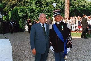 Apertura al pubblico dei giardini del Quirinale, in occasione del 50° anniversario della Fondazione della Repubblica