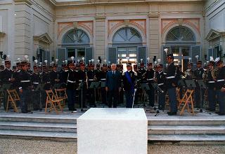 Apertura al pubblico dei giardini del Quirinale, in occasione del 50° anniversario della Fondazione della Repubblica