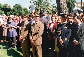 Apertura al pubblico dei giardini del Quirinale, in occasione del 50° anniversario della Fondazione della Repubblica