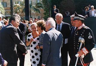 Apertura al pubblico dei giardini del Quirinale, in occasione del 50° anniversario della Fondazione della Repubblica