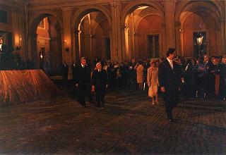 Concerto organizzato in occasione del 50° anniversario della Fondazione della Repubblica - Cortile d'Onore Palazzo del Quirinale