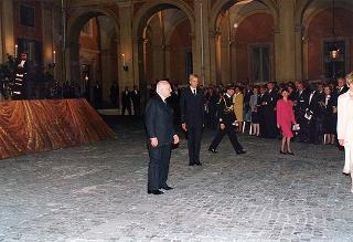 Concerto organizzato in occasione del 50° anniversario della Fondazione della Repubblica - Cortile d'Onore Palazzo del Quirinale
