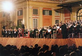 Concerto organizzato in occasione del 50° anniversario della Fondazione della Repubblica - Cortile d'Onore Palazzo del Quirinale