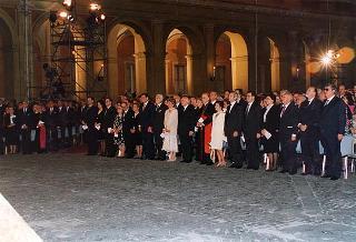 Concerto organizzato in occasione del 50° anniversario della Fondazione della Repubblica - Cortile d'Onore Palazzo del Quirinale