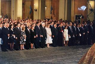 Concerto organizzato in occasione del 50° anniversario della Fondazione della Repubblica - Cortile d'Onore Palazzo del Quirinale