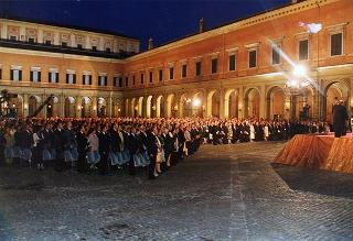 Concerto organizzato in occasione del 50° anniversario della Fondazione della Repubblica - Cortile d'Onore Palazzo del Quirinale