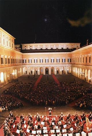 Concerto organizzato in occasione del 50° anniversario della Fondazione della Repubblica - Cortile d'Onore Palazzo del Quirinale