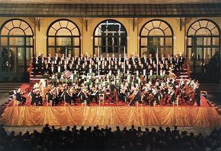 Concerto organizzato in occasione del 50° anniversario della Fondazione della Repubblica - Cortile d'Onore Palazzo del Quirinale