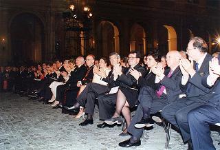 Concerto organizzato in occasione del 50° anniversario della Fondazione della Repubblica - Cortile d'Onore Palazzo del Quirinale