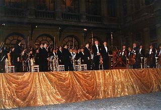 Concerto organizzato in occasione del 50° anniversario della Fondazione della Repubblica - Cortile d'Onore Palazzo del Quirinale