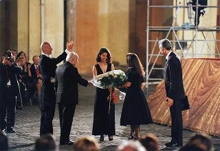 Concerto organizzato in occasione del 50° anniversario della Fondazione della Repubblica - Cortile d'Onore Palazzo del Quirinale