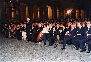 Concerto organizzato in occasione del 50° anniversario della Fondazione della Repubblica - Cortile d'Onore Palazzo del Quirinale